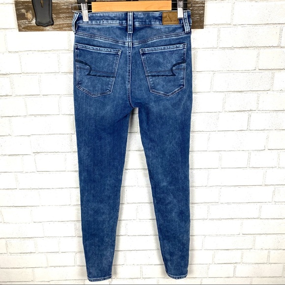 American Eagle outfitters High Rise Jegging Super stretch size 2 - Picture 5 of 8